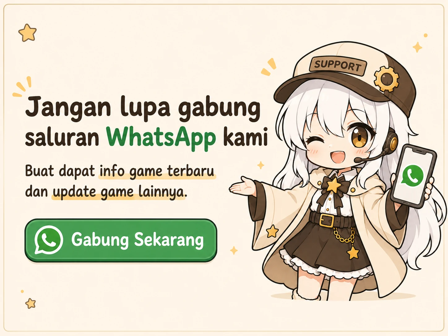 Jangan lupa gabung saluran WhatsApp Koynesia